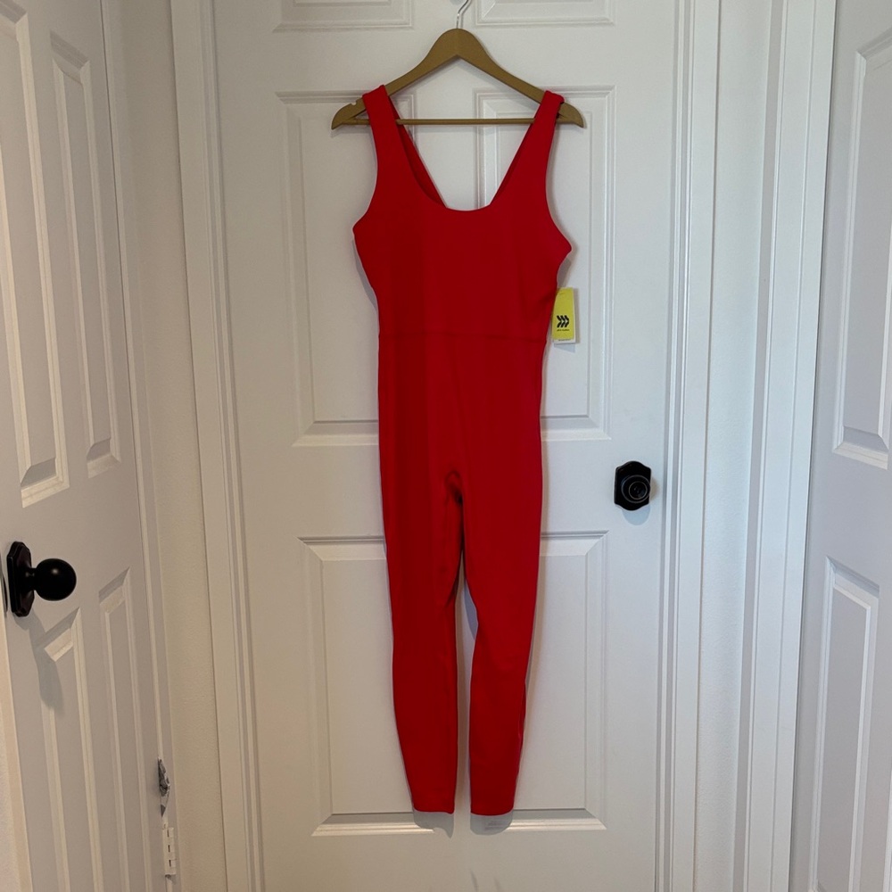 All in Motion Red Bodysuit